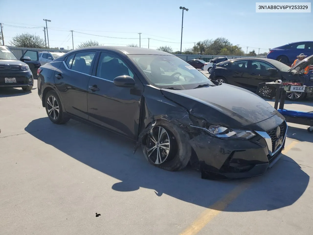 2023 Nissan Sentra Sv VIN: 3N1AB8CV6PY253329 Lot: 77970144