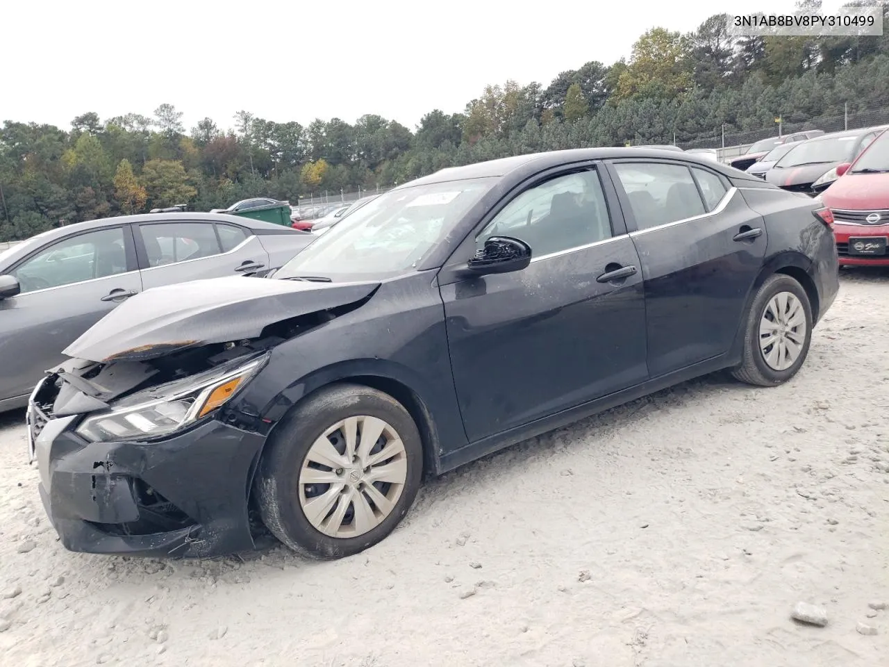 2023 Nissan Sentra S VIN: 3N1AB8BV8PY310499 Lot: 78087354