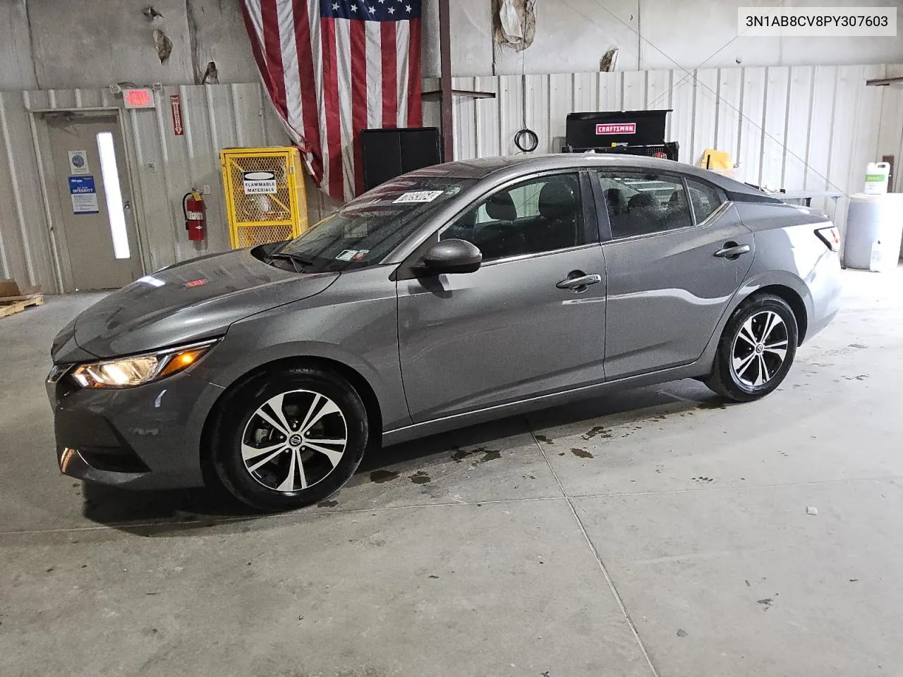 2023 Nissan Sentra Sv VIN: 3N1AB8CV8PY307603 Lot: 78093064