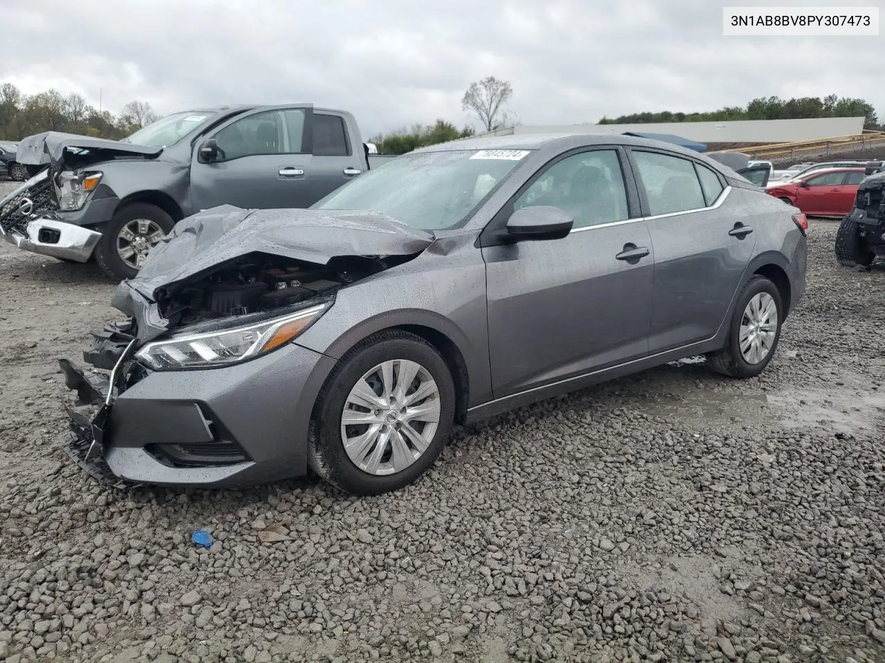 2023 Nissan Sentra S VIN: 3N1AB8BV8PY307473 Lot: 78845724