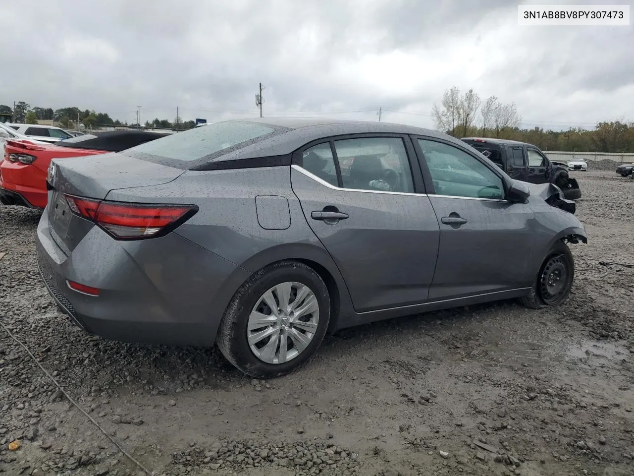 2023 Nissan Sentra S VIN: 3N1AB8BV8PY307473 Lot: 78845724