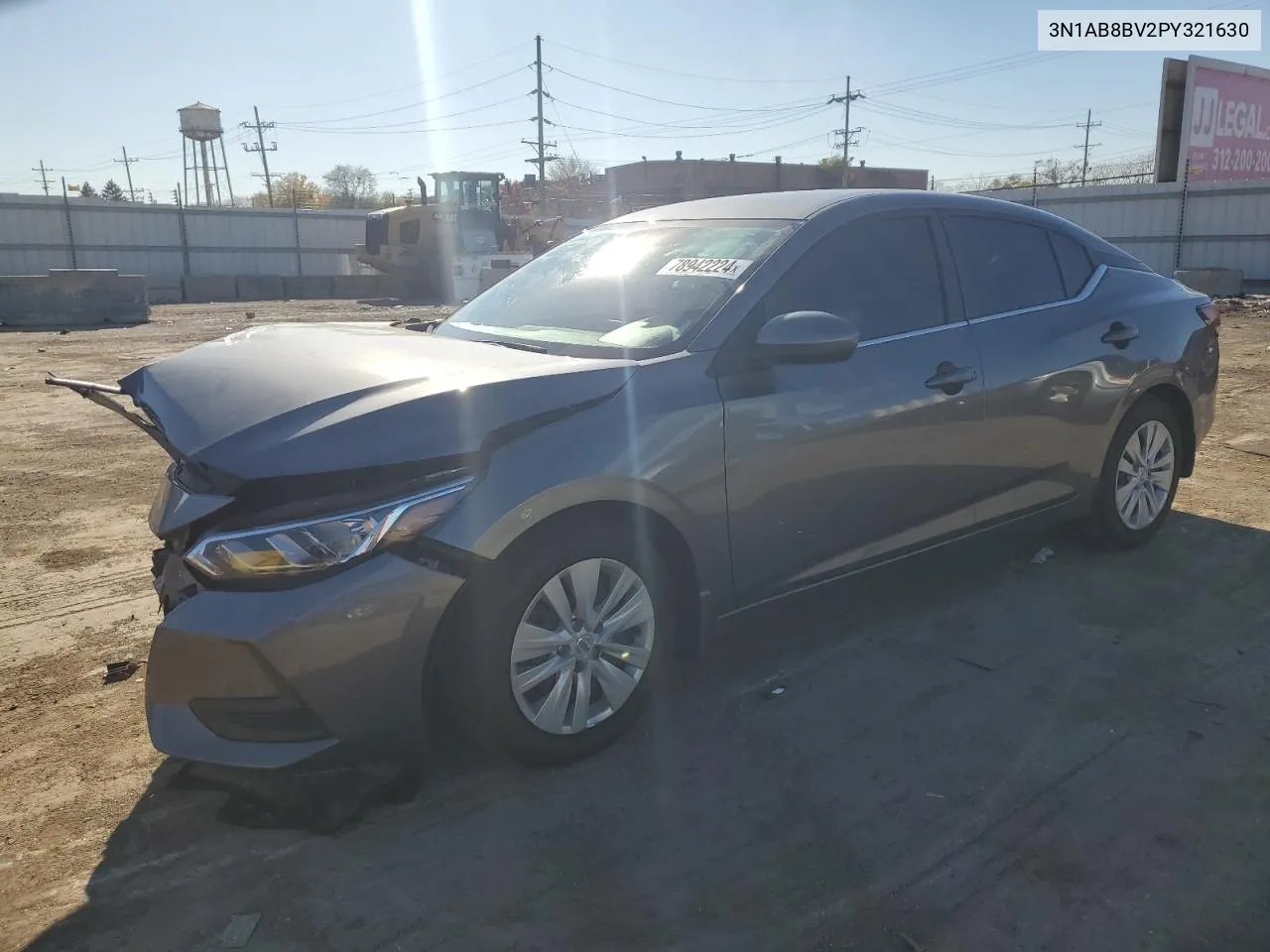 2023 Nissan Sentra S VIN: 3N1AB8BV2PY321630 Lot: 78942224