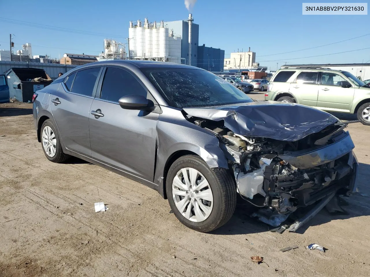 2023 Nissan Sentra S VIN: 3N1AB8BV2PY321630 Lot: 78942224