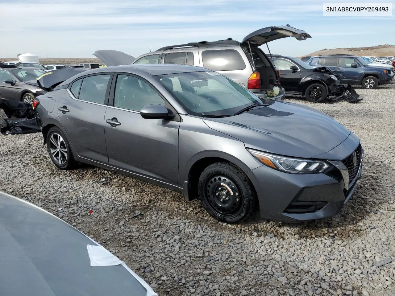 2023 Nissan Sentra Sv VIN: 3N1AB8CV0PY269493 Lot: 79003954