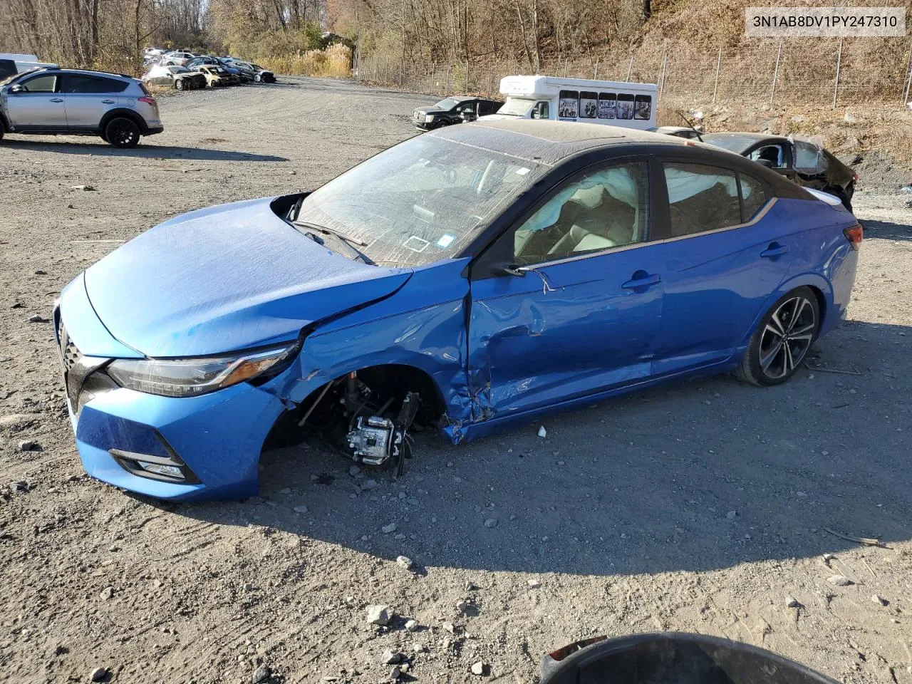 2023 Nissan Sentra Sr VIN: 3N1AB8DV1PY247310 Lot: 79488774