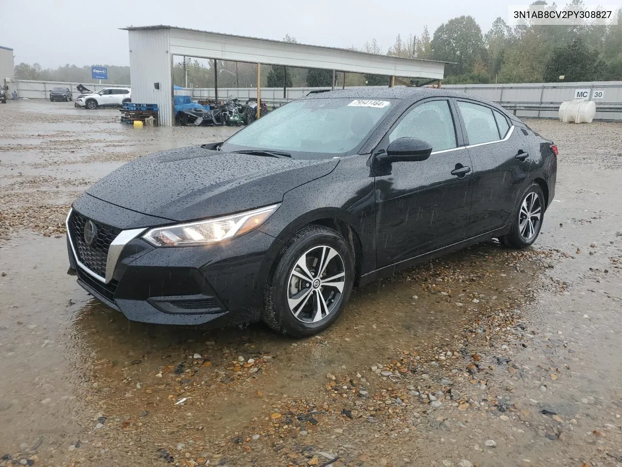 2023 Nissan Sentra Sv VIN: 3N1AB8CV2PY308827 Lot: 79541464