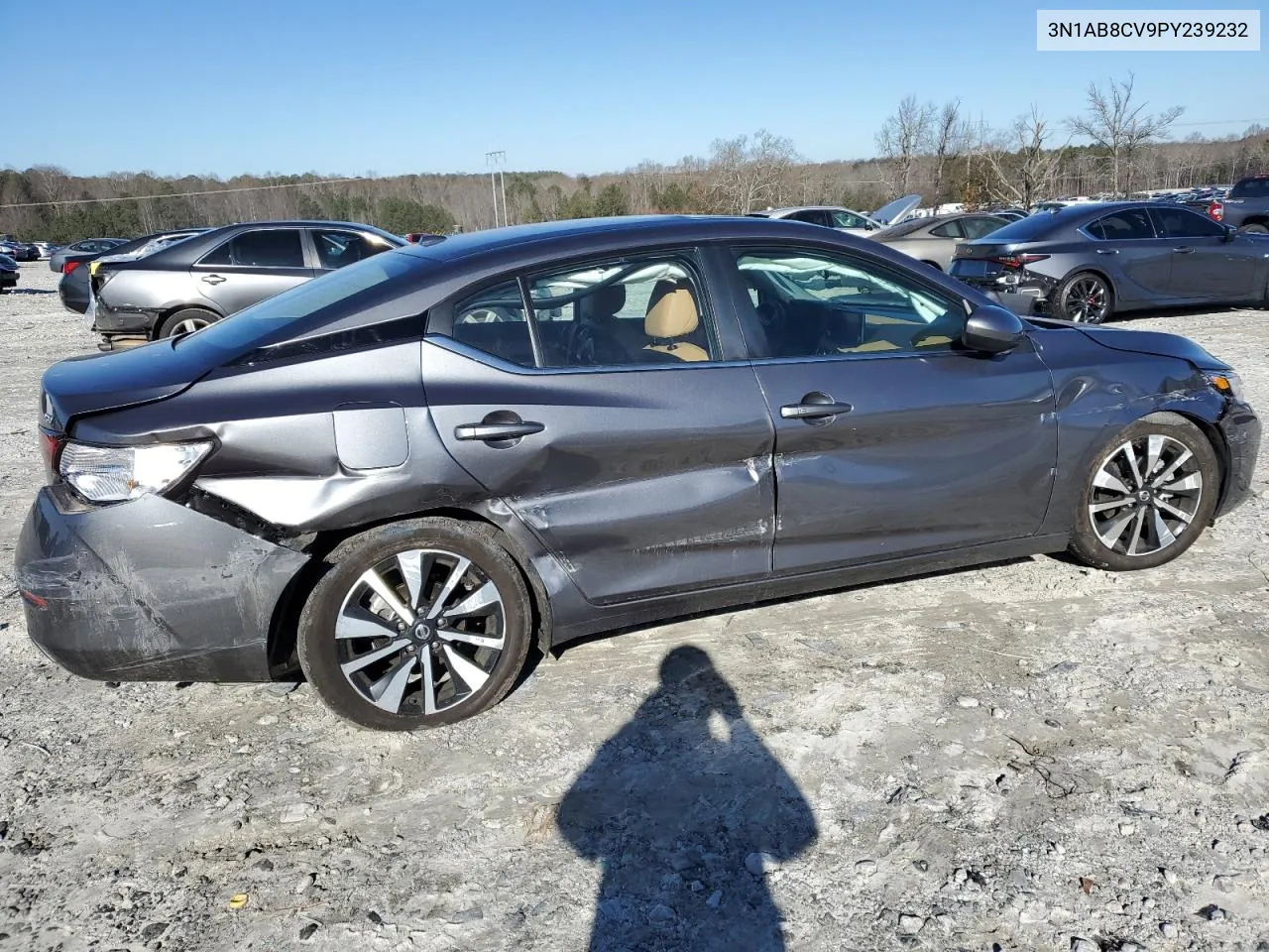 2023 Nissan Sentra Sv VIN: 3N1AB8CV9PY239232 Lot: 80199183