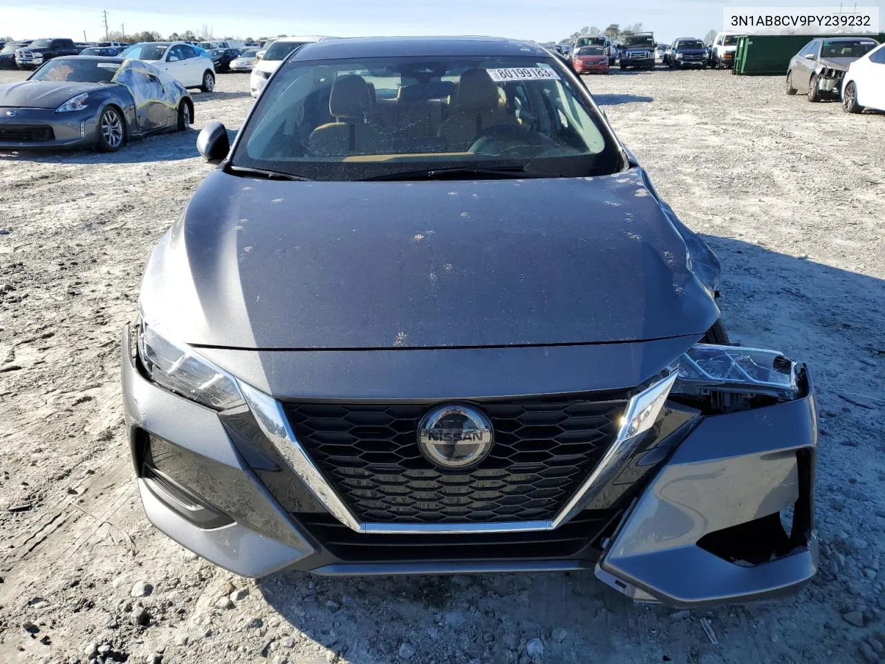 2023 Nissan Sentra Sv VIN: 3N1AB8CV9PY239232 Lot: 80199183