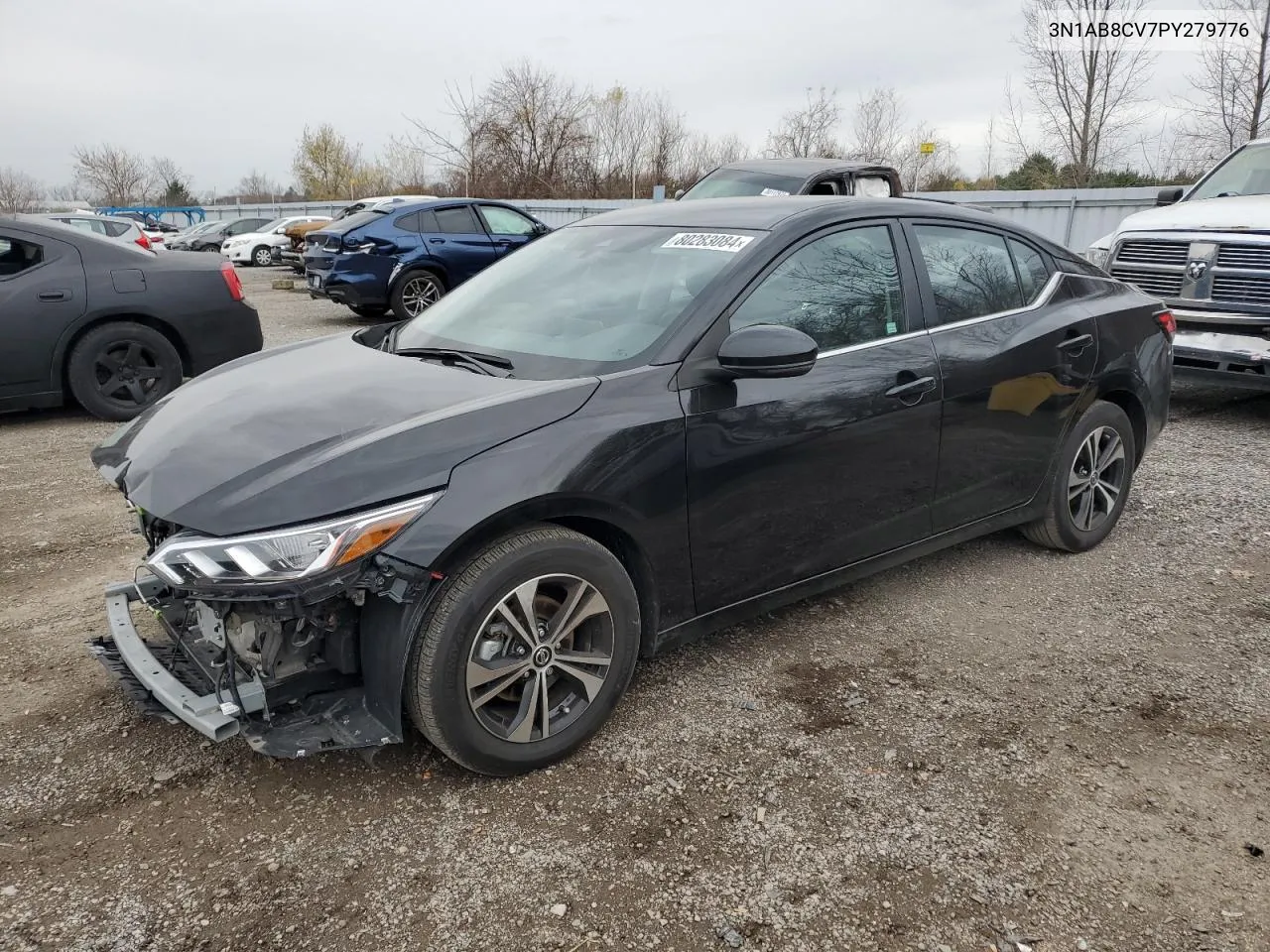 2023 Nissan Sentra Sv VIN: 3N1AB8CV7PY279776 Lot: 80283084