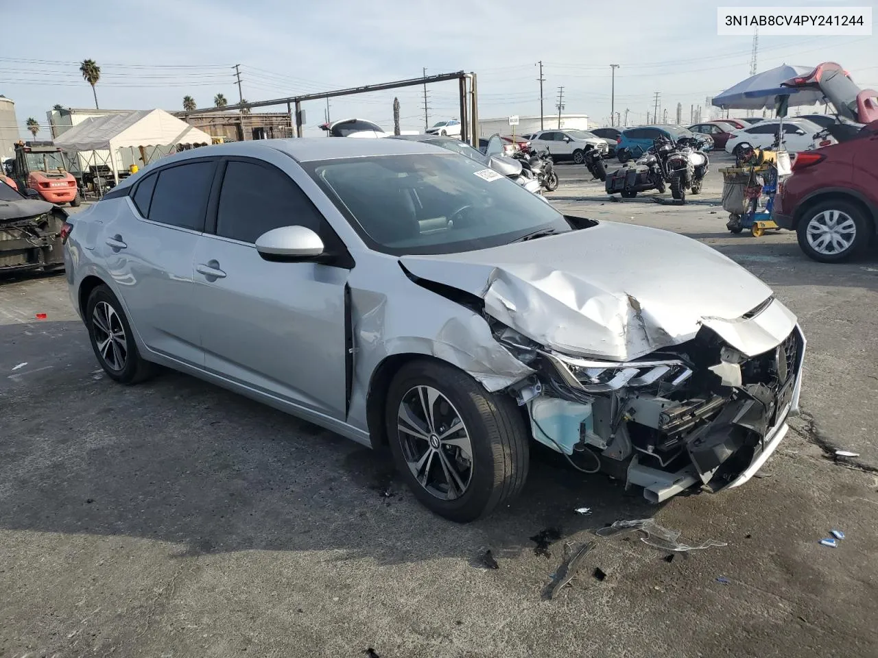 2023 Nissan Sentra Sv VIN: 3N1AB8CV4PY241244 Lot: 81622664