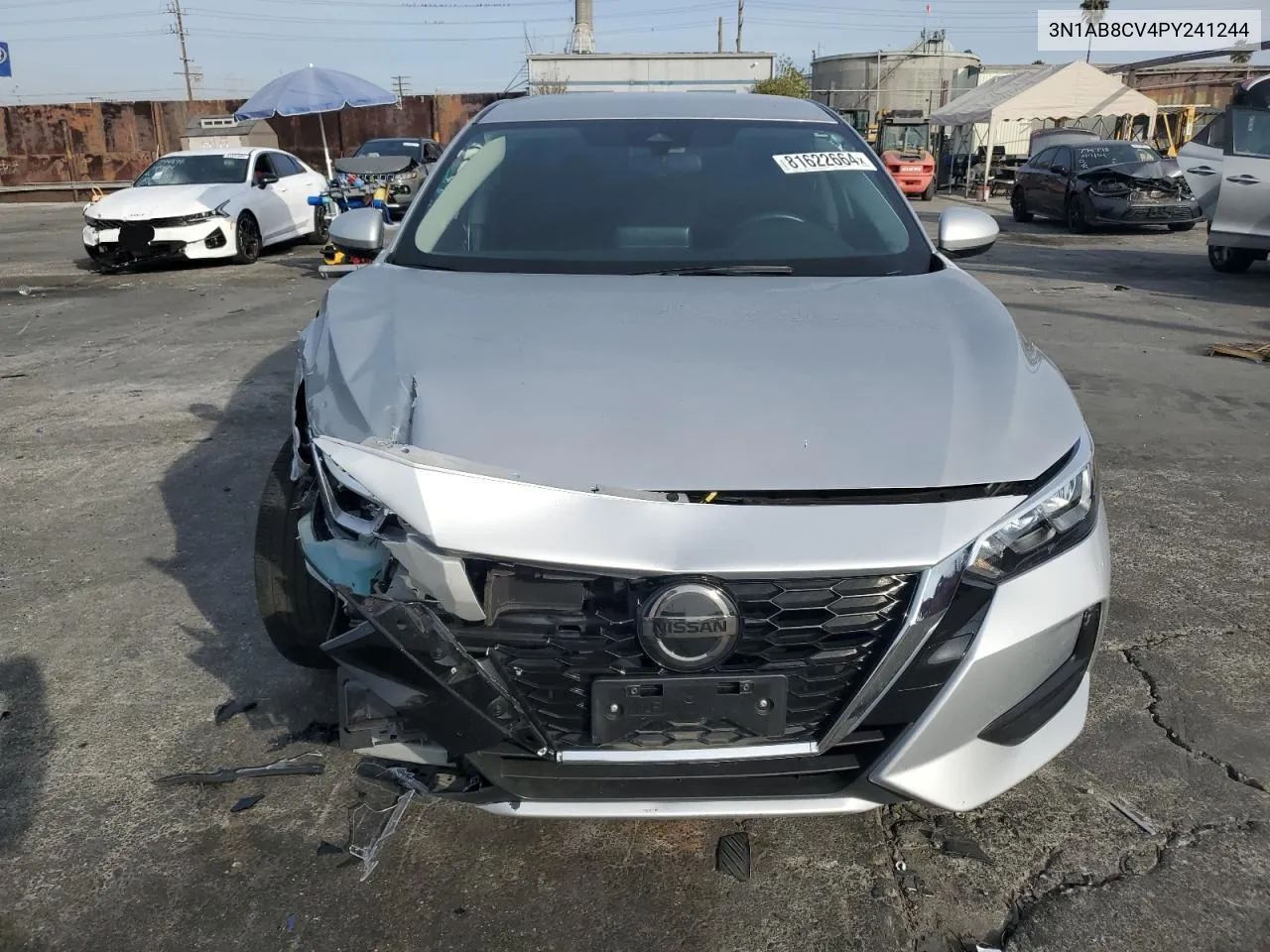 2023 Nissan Sentra Sv VIN: 3N1AB8CV4PY241244 Lot: 81622664