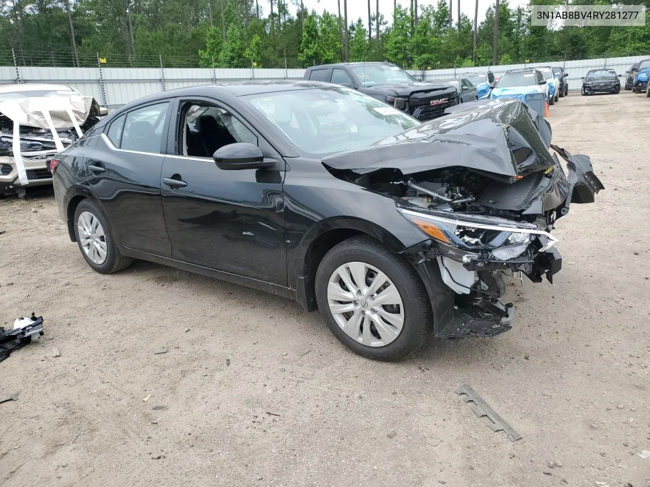 2024 Nissan Sentra S VIN: 3N1AB8BV4RY281277 Lot: 55438954