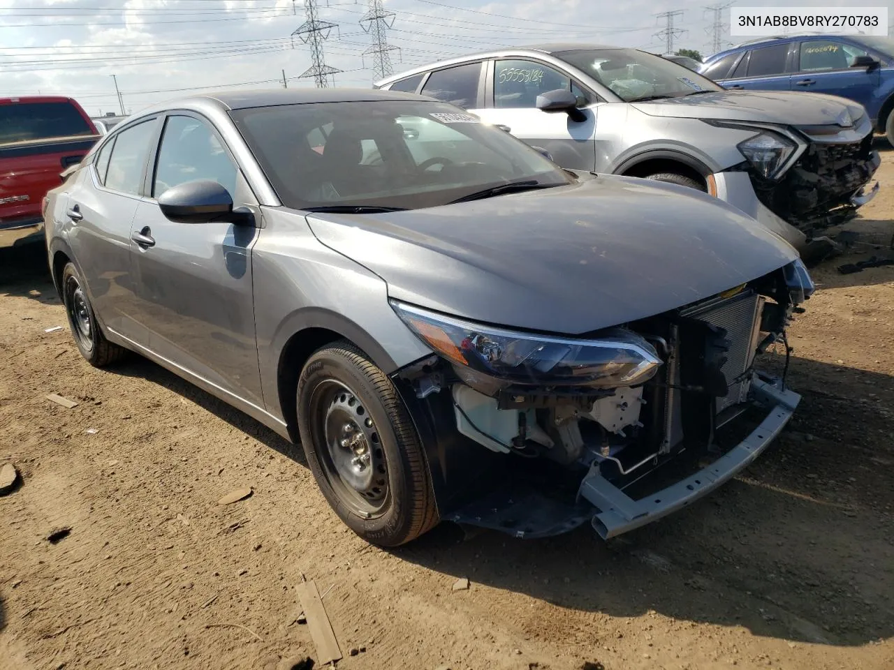 2024 Nissan Sentra S VIN: 3N1AB8BV8RY270783 Lot: 56104284