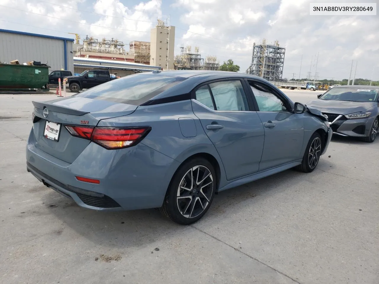 2024 Nissan Sentra Sr VIN: 3N1AB8DV3RY280649 Lot: 56280184