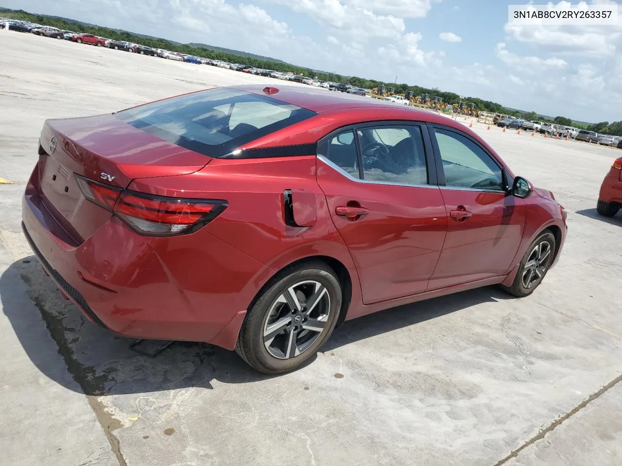 2024 Nissan Sentra Sv VIN: 3N1AB8CV2RY263357 Lot: 57354734