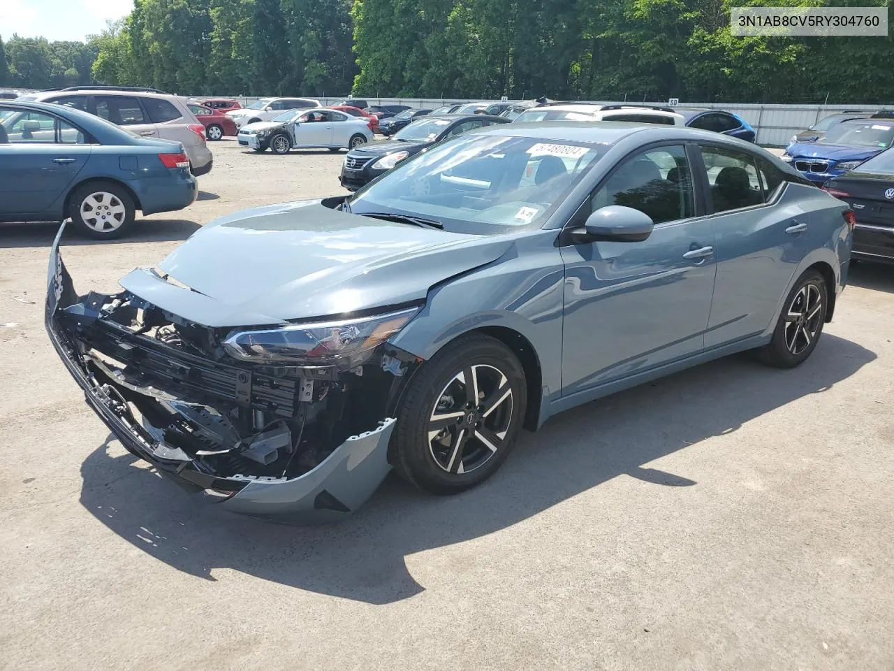 3N1AB8CV5RY304760 2024 Nissan Sentra Sv