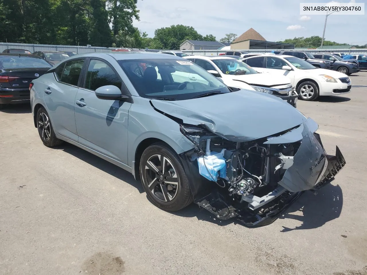 2024 Nissan Sentra Sv VIN: 3N1AB8CV5RY304760 Lot: 57480804