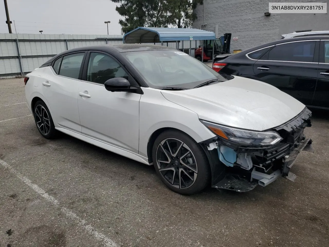 2024 Nissan Sentra Sr VIN: 3N1AB8DVXRY281751 Lot: 57488024