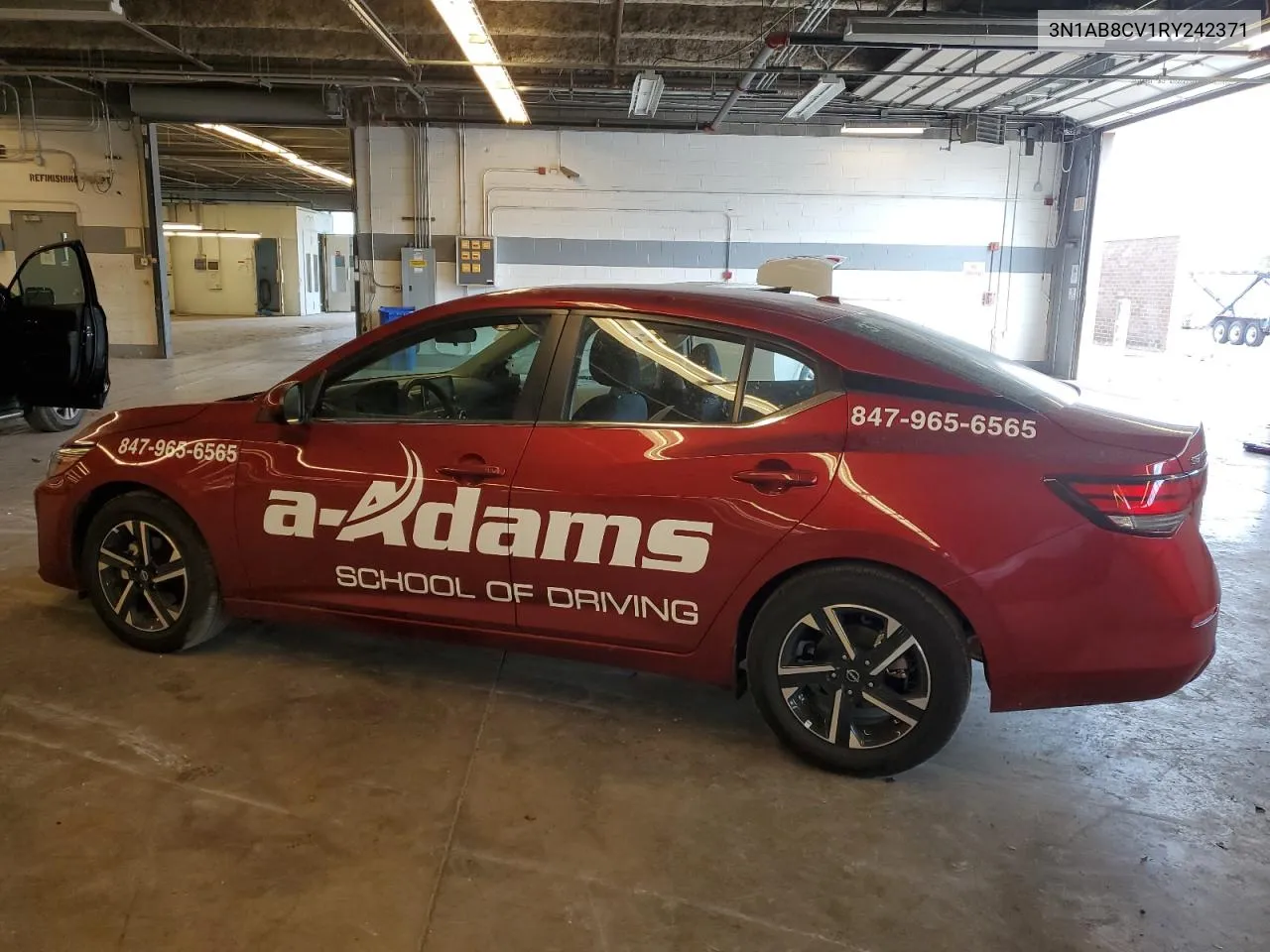 2024 Nissan Sentra Sv VIN: 3N1AB8CV1RY242371 Lot: 59212734