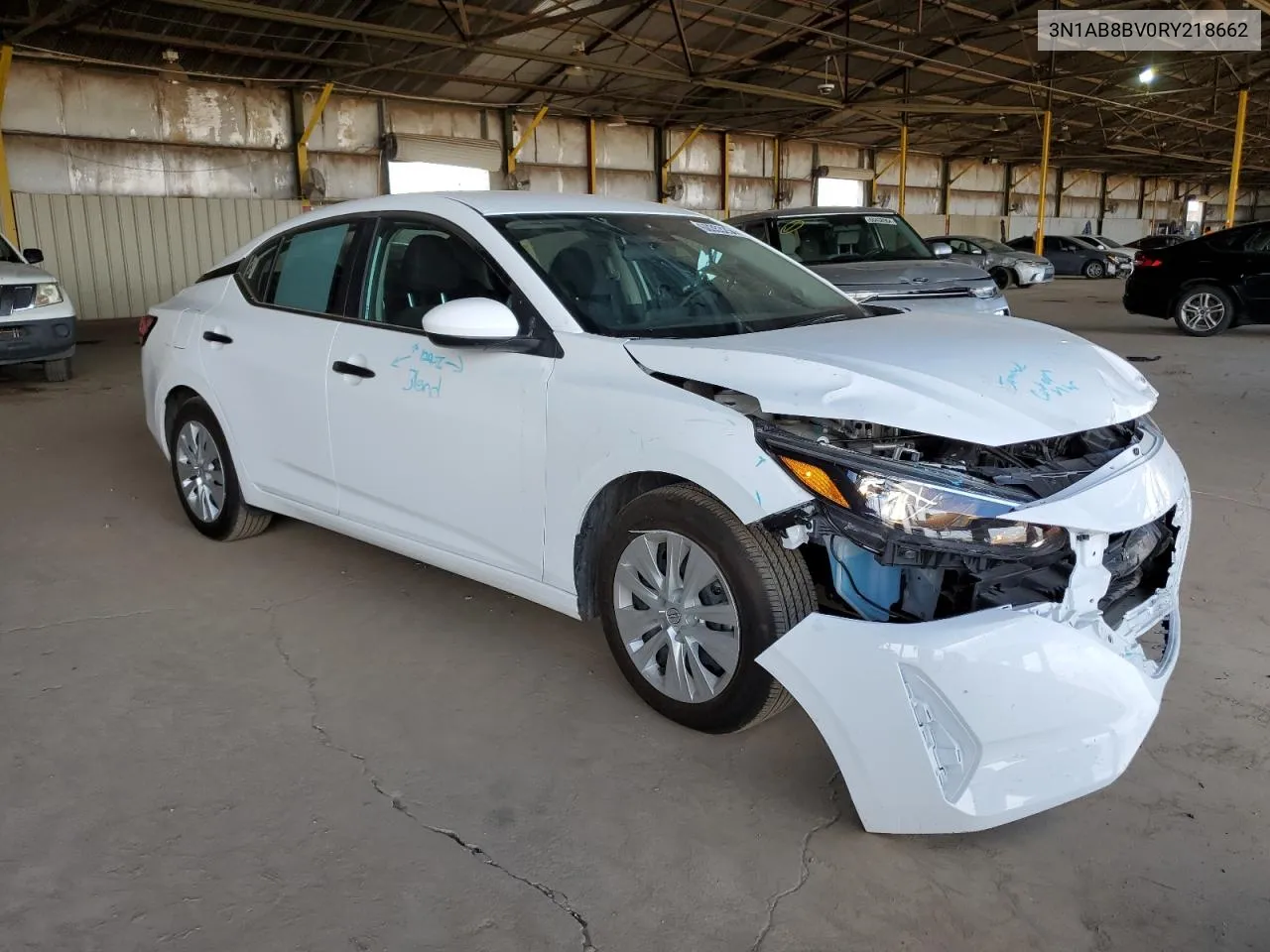 2024 Nissan Sentra S VIN: 3N1AB8BV0RY218662 Lot: 60353254