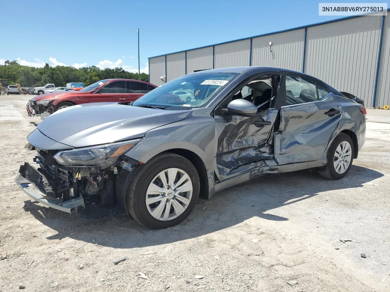 2024 Nissan Sentra S VIN: 3N1AB8BV6RY275013 Lot: 61259224