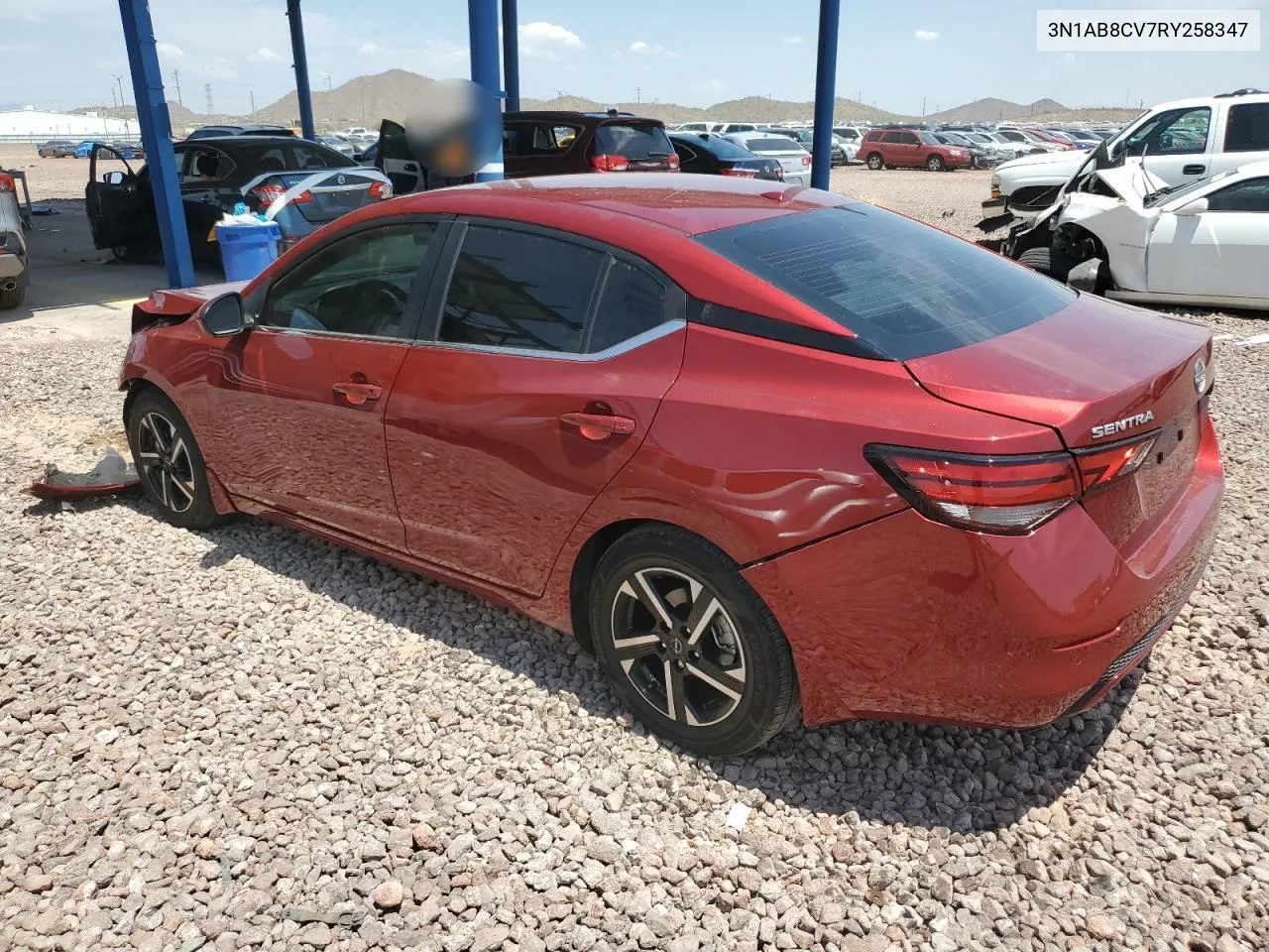 2024 Nissan Sentra Sv VIN: 3N1AB8CV7RY258347 Lot: 65092754