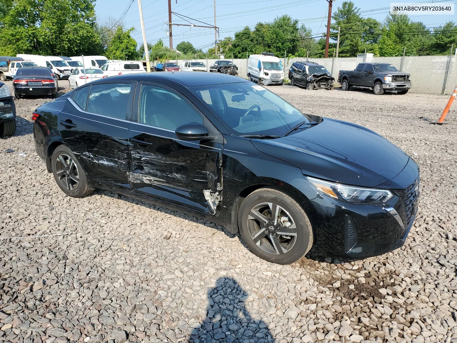 2024 Nissan Sentra Sv VIN: 3N1AB8CV5RY203640 Lot: 65335724