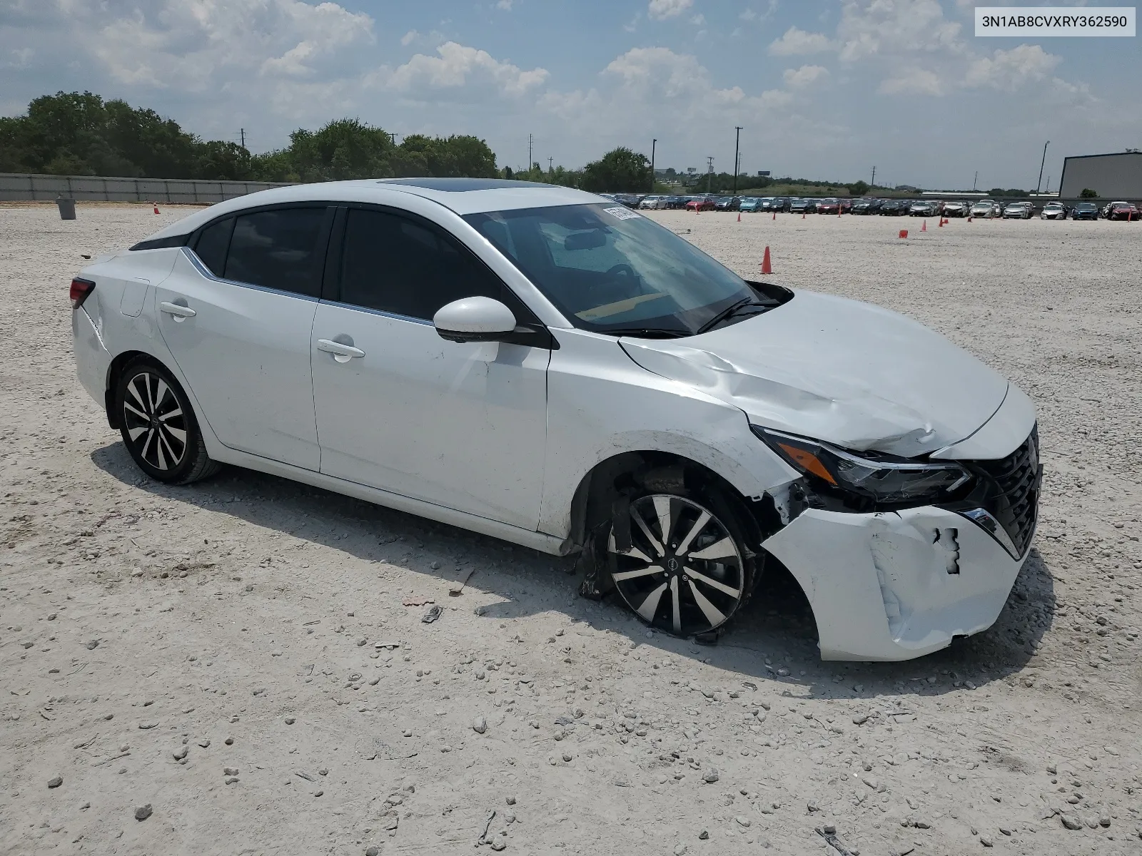 2024 Nissan Sentra Sv VIN: 3N1AB8CVXRY362590 Lot: 65754094