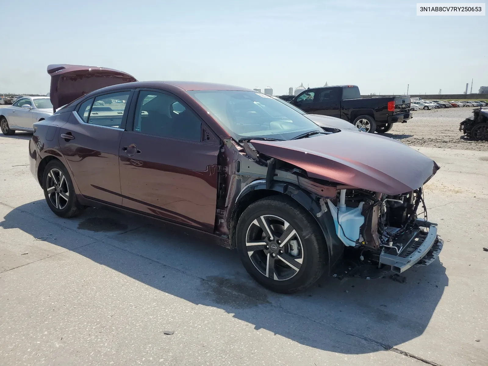 2024 Nissan Sentra Sv VIN: 3N1AB8CV7RY250653 Lot: 65802464