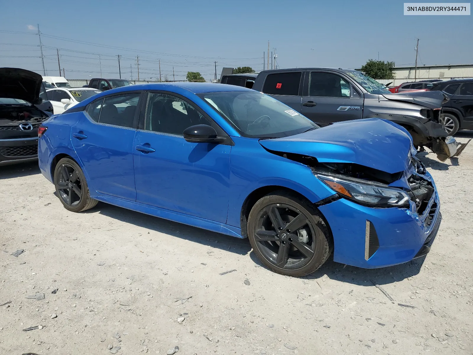 2024 Nissan Sentra Sr VIN: 3N1AB8DV2RY344471 Lot: 66597064