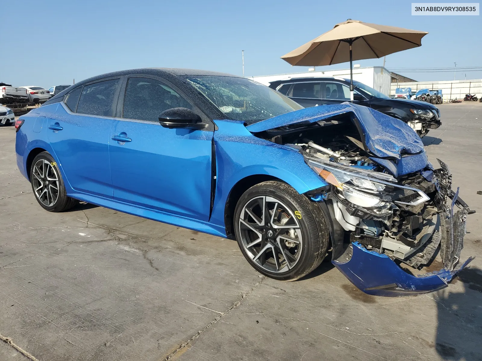 2024 Nissan Sentra Sr VIN: 3N1AB8DV9RY308535 Lot: 66924154