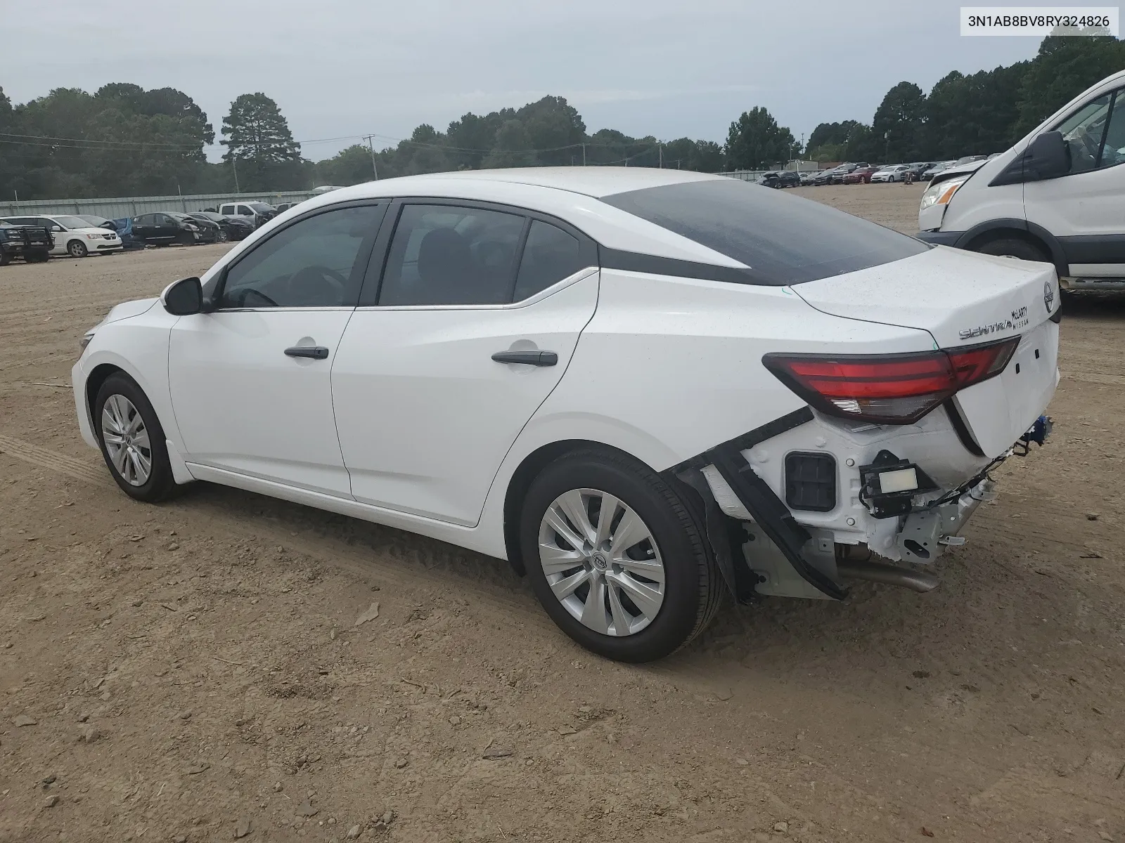 2024 Nissan Sentra S VIN: 3N1AB8BV8RY324826 Lot: 67064884