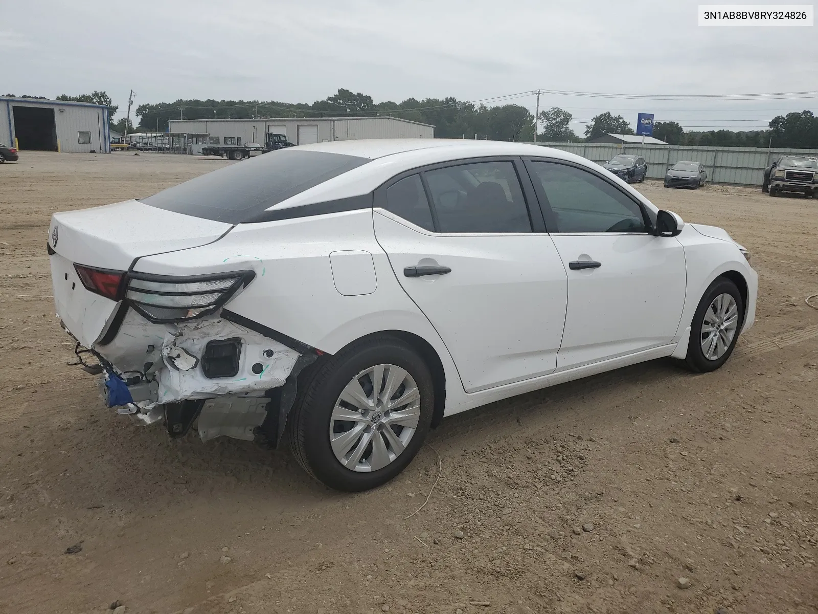 2024 Nissan Sentra S VIN: 3N1AB8BV8RY324826 Lot: 67064884