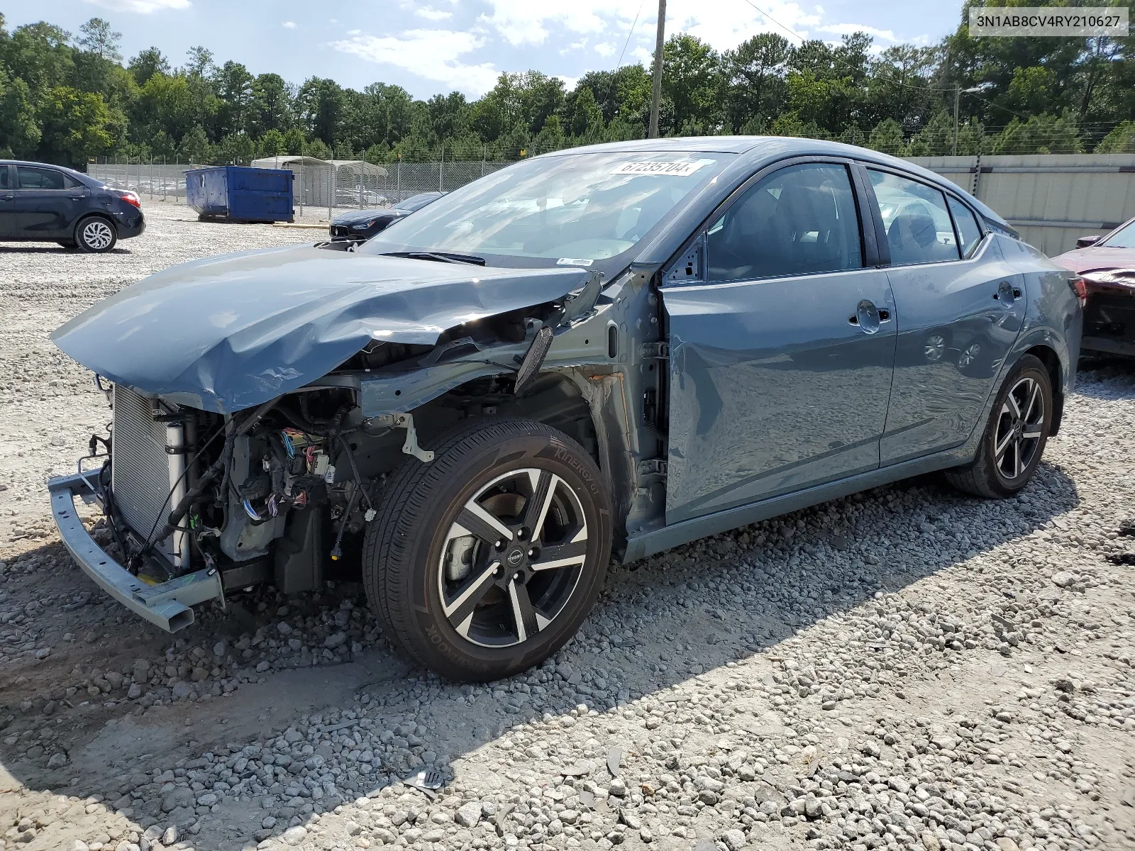 3N1AB8CV4RY210627 2024 Nissan Sentra Sv