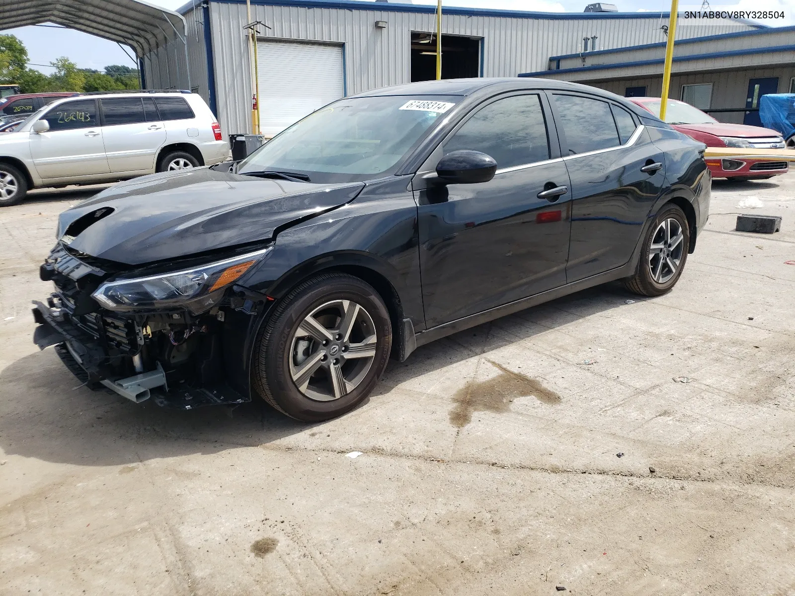 2024 Nissan Sentra Sv VIN: 3N1AB8CV8RY328504 Lot: 67488314