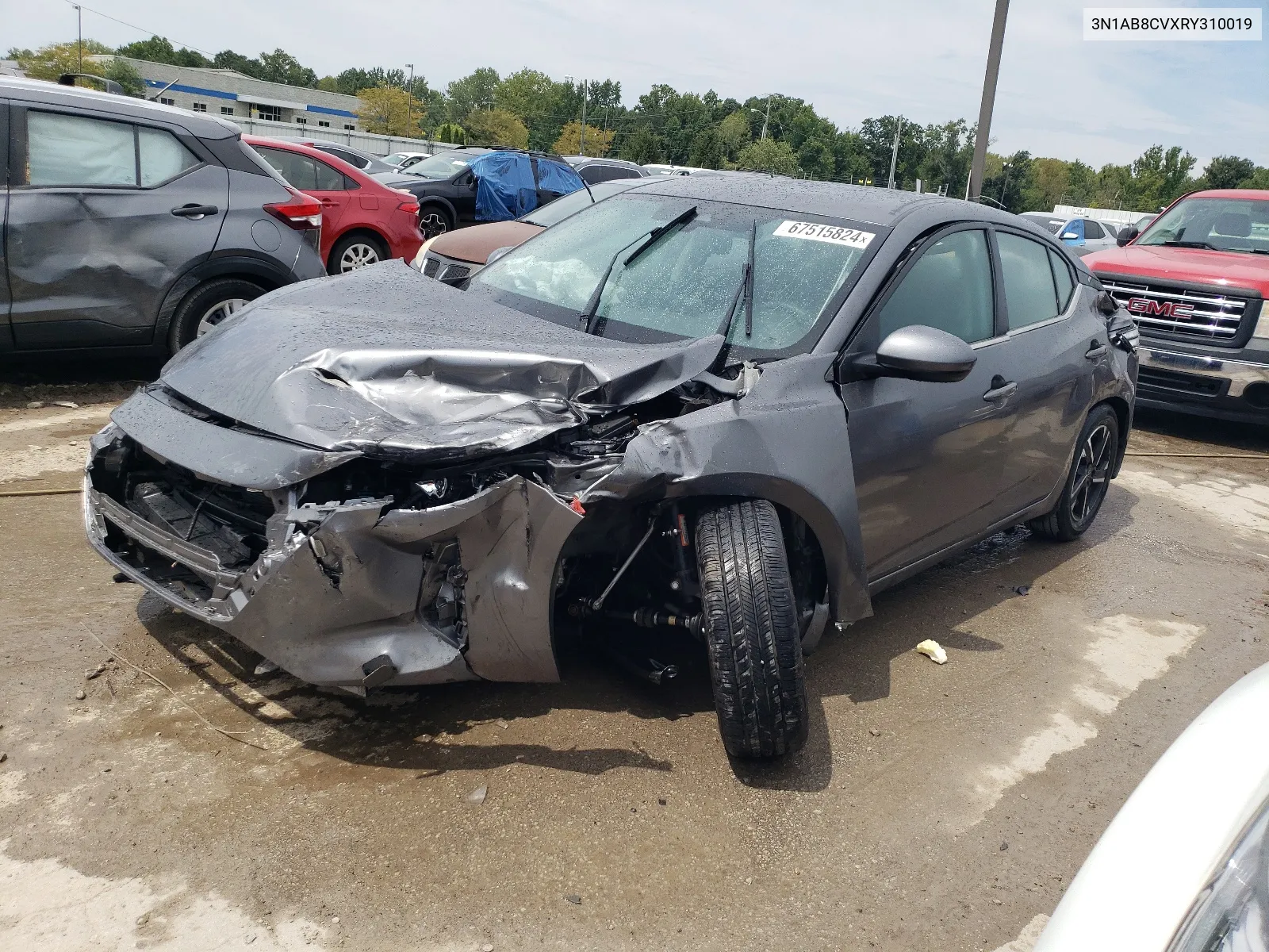 3N1AB8CVXRY310019 2024 Nissan Sentra Sv