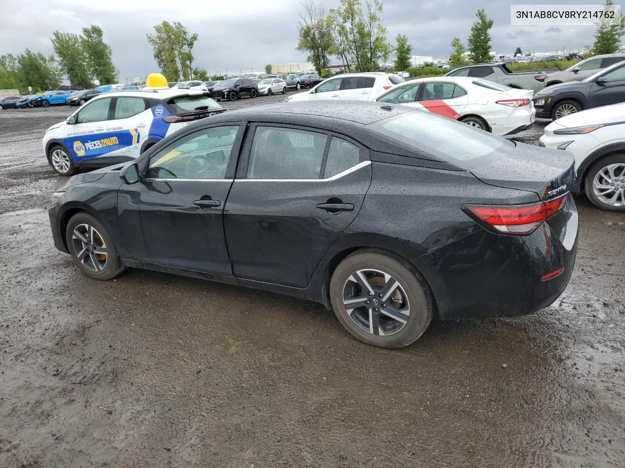 2024 Nissan Sentra Sv VIN: 3N1AB8CV8RY214762 Lot: 67516924