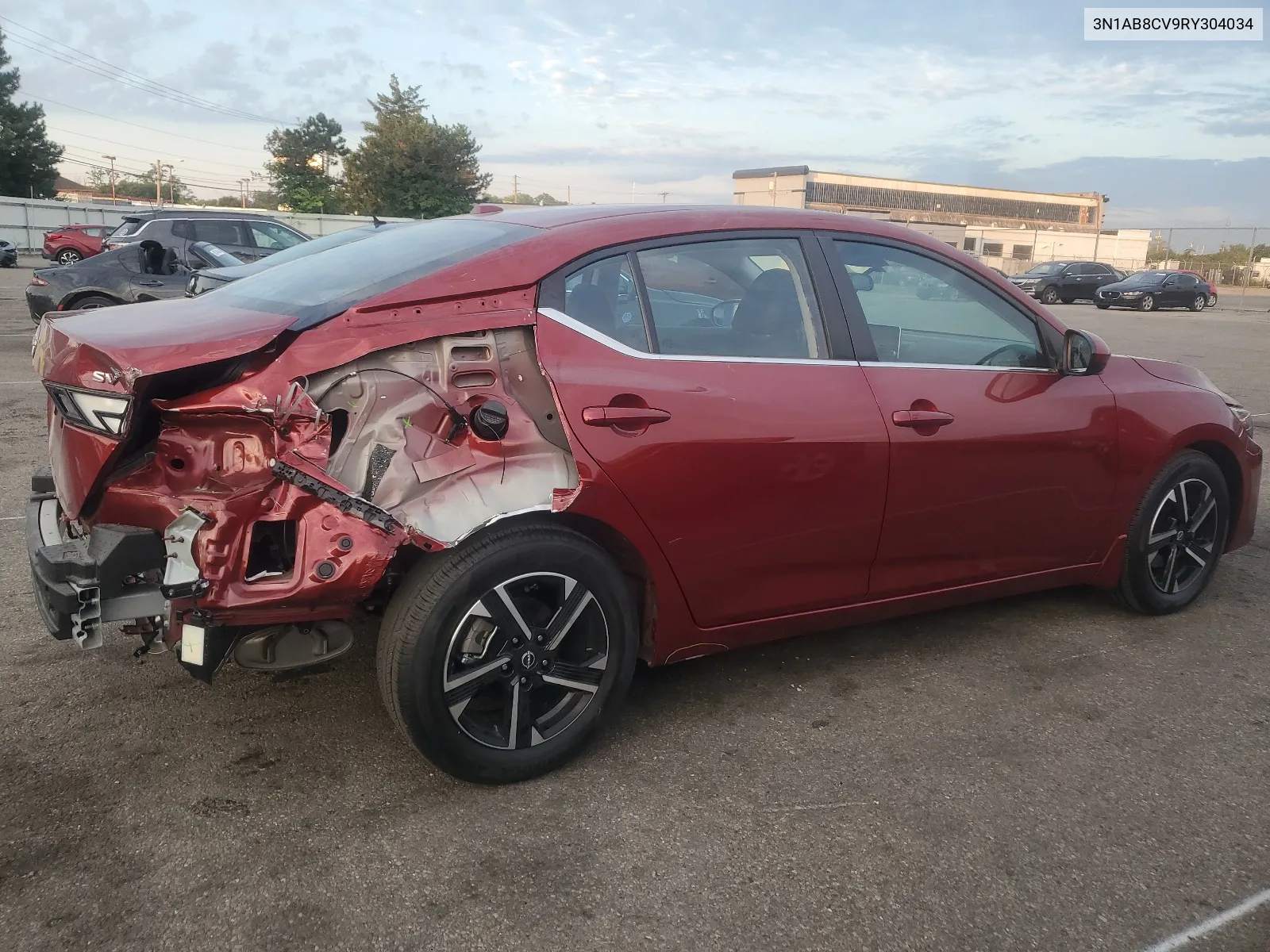 2024 Nissan Sentra Sv VIN: 3N1AB8CV9RY304034 Lot: 67575814