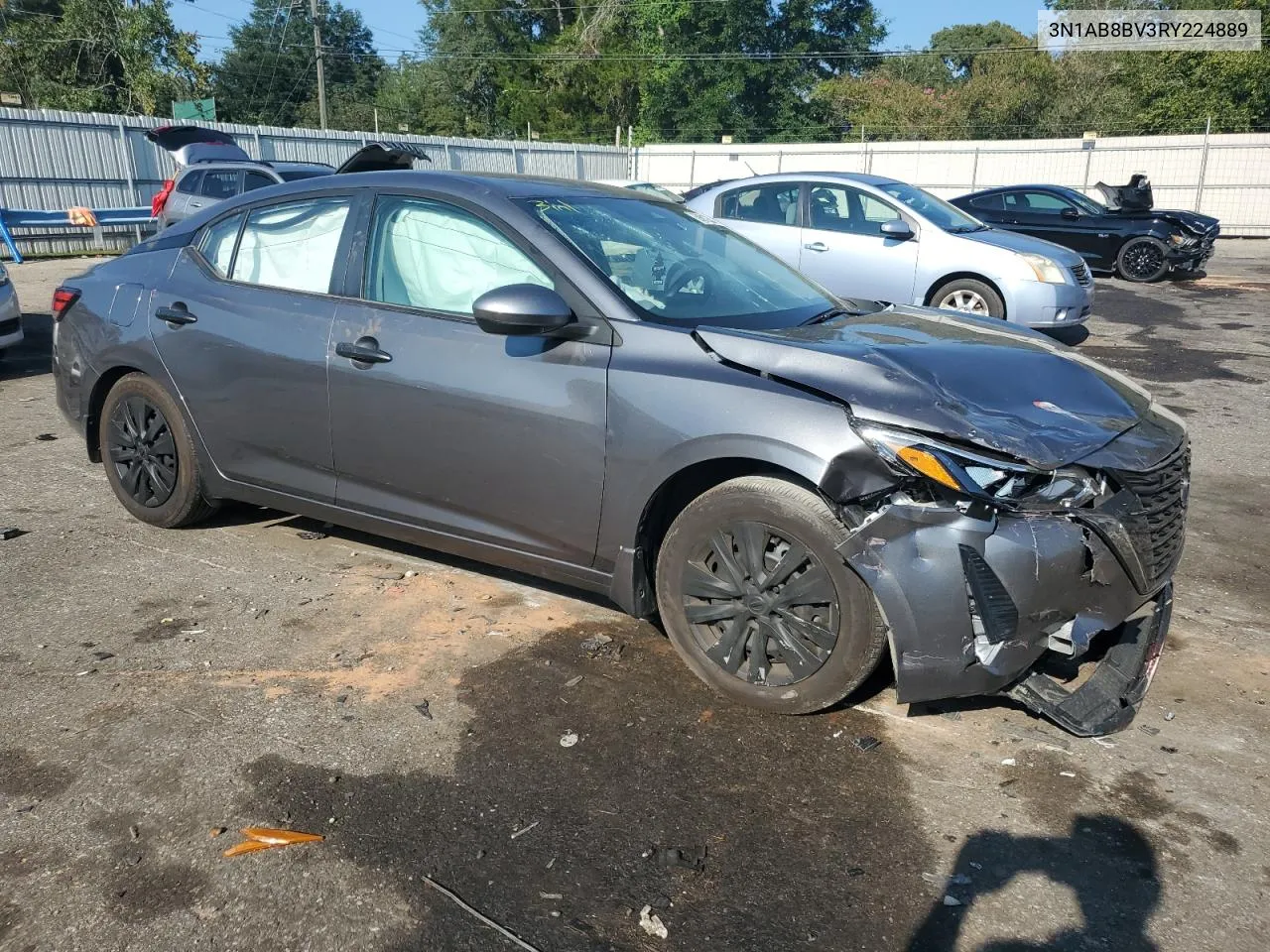 2024 Nissan Sentra S VIN: 3N1AB8BV3RY224889 Lot: 68612314