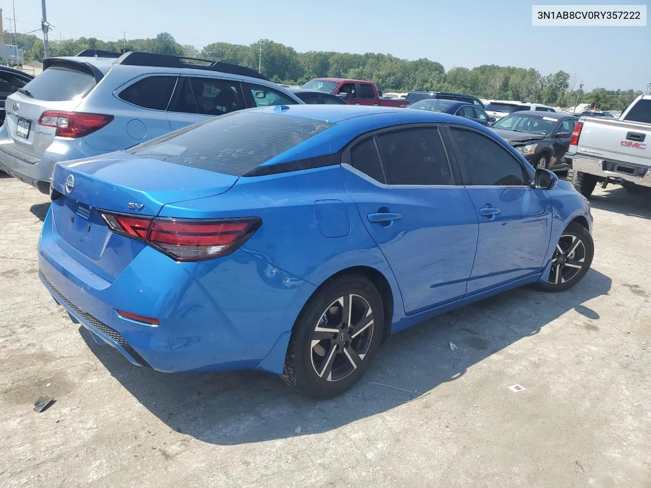 2024 Nissan Sentra Sv VIN: 3N1AB8CV0RY357222 Lot: 68916334