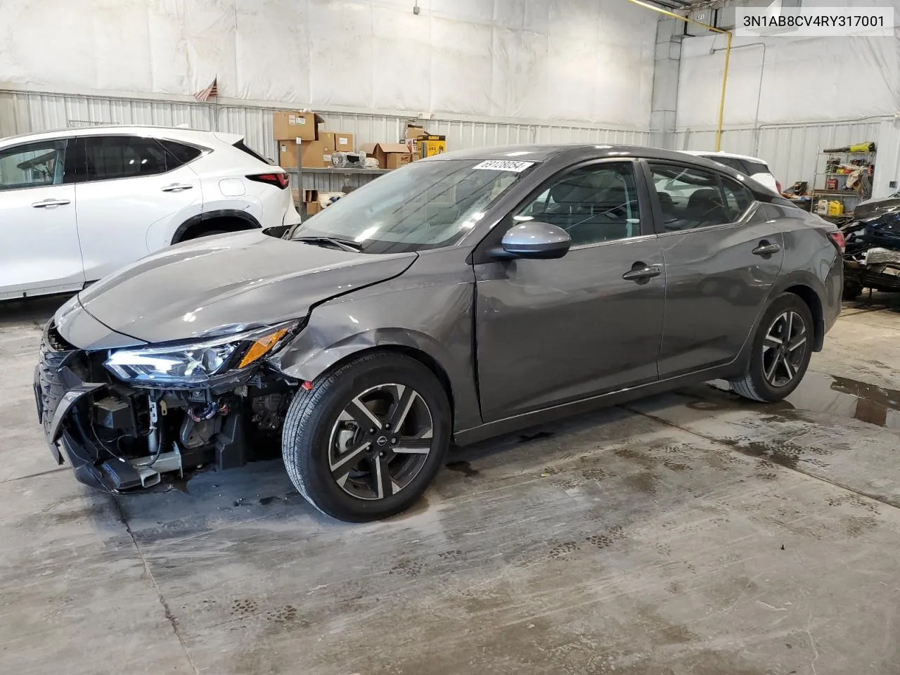 2024 Nissan Sentra Sv VIN: 3N1AB8CV4RY317001 Lot: 69128054