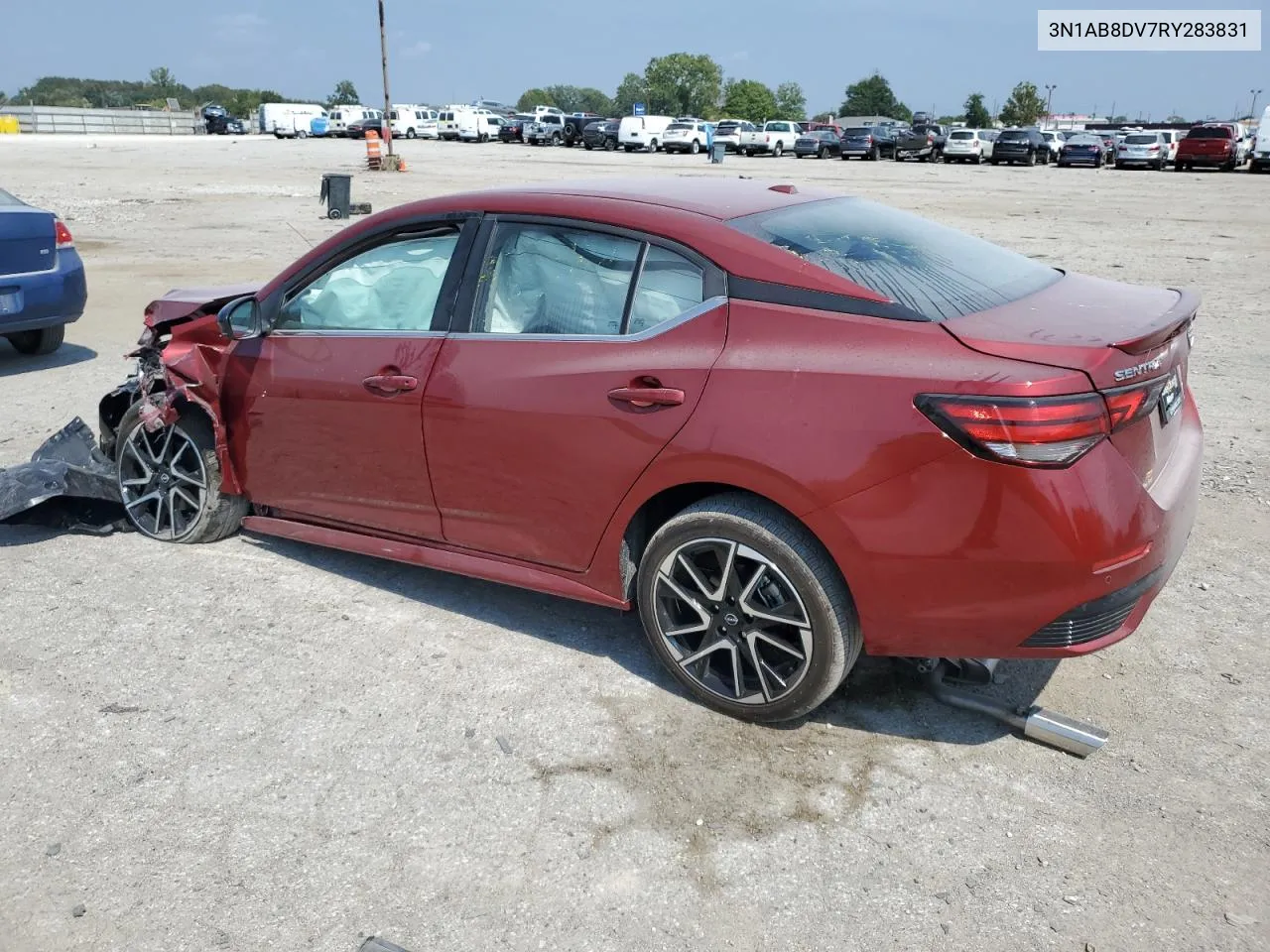 2024 Nissan Sentra Sr VIN: 3N1AB8DV7RY283831 Lot: 69154154