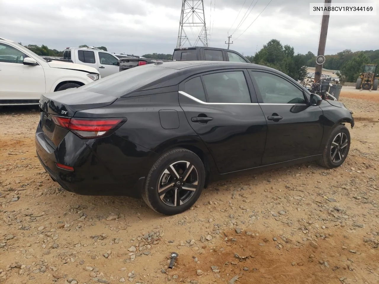 2024 Nissan Sentra Sv VIN: 3N1AB8CV1RY344169 Lot: 71386694