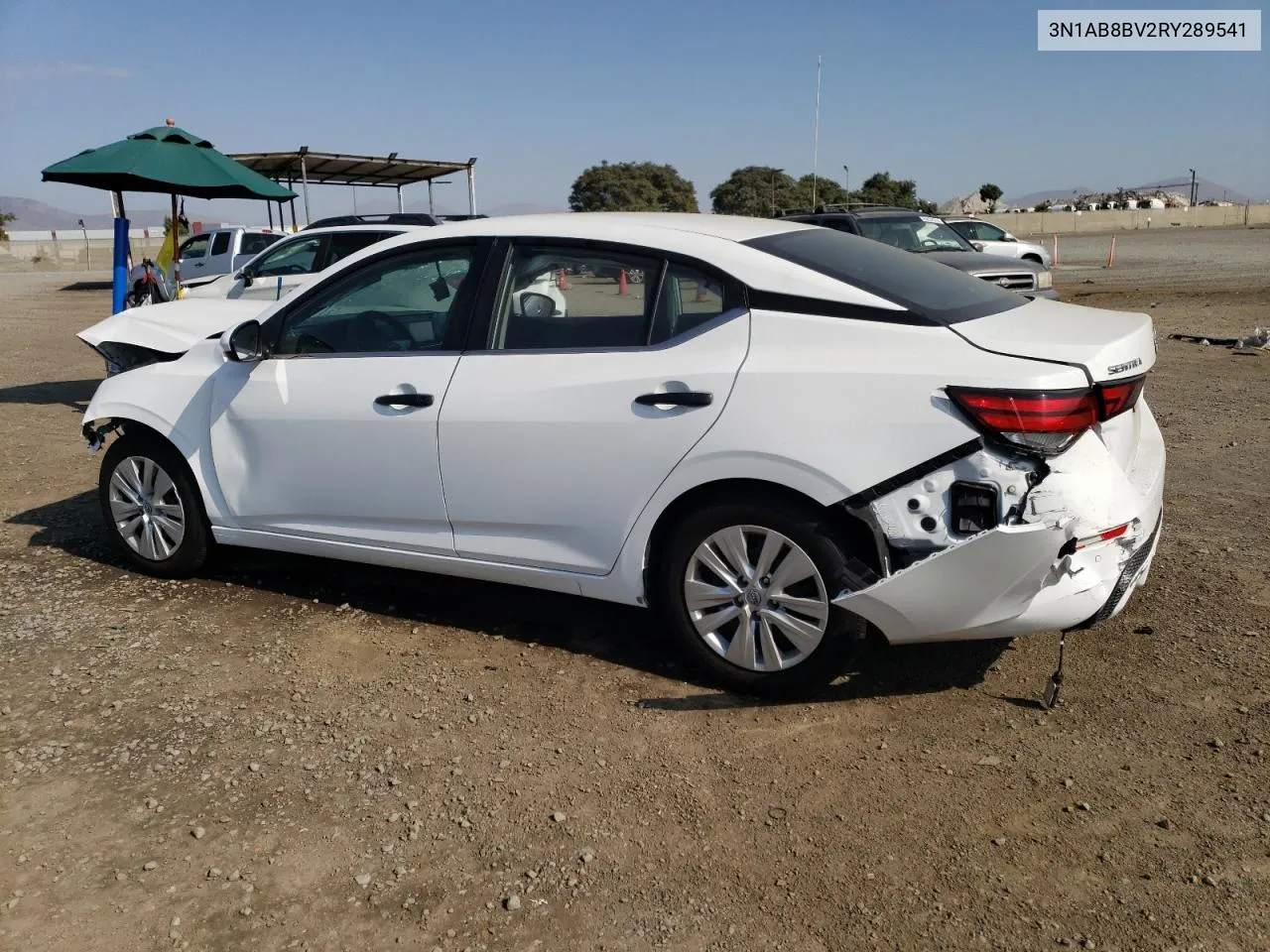 2024 Nissan Sentra S VIN: 3N1AB8BV2RY289541 Lot: 71540254