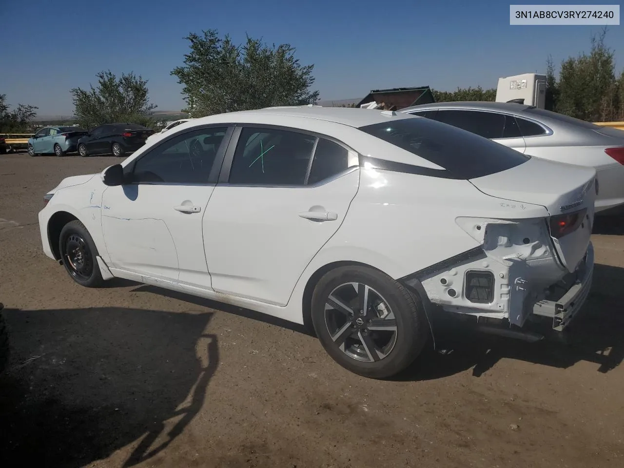 2024 Nissan Sentra Sv VIN: 3N1AB8CV3RY274240 Lot: 71578584