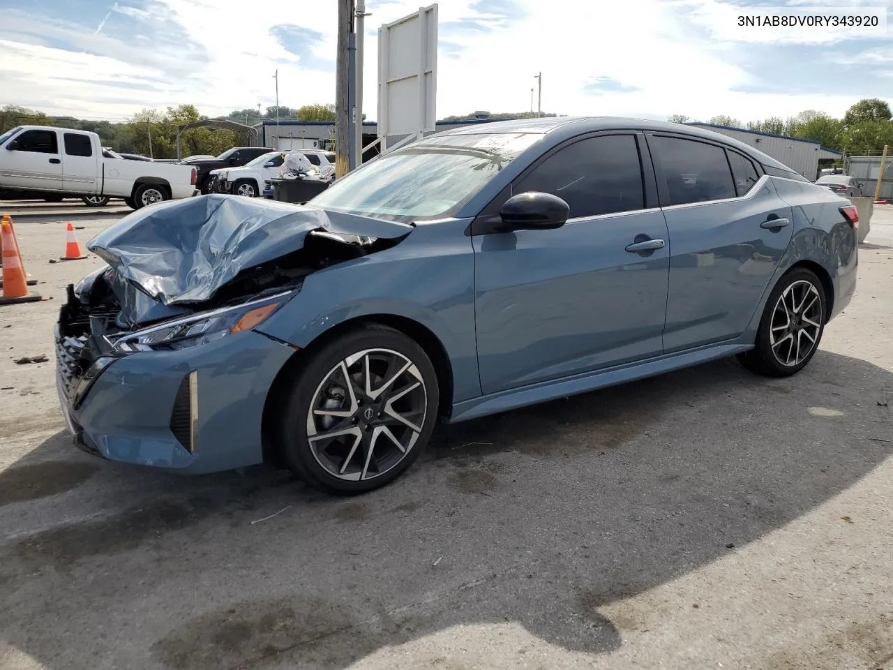 2024 Nissan Sentra Sr VIN: 3N1AB8DV0RY343920 Lot: 71847874