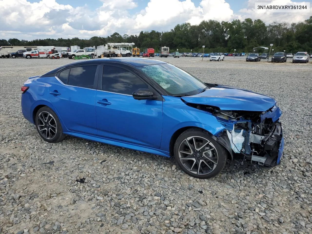 2024 Nissan Sentra Sr VIN: 3N1AB8DVXRY361244 Lot: 72132844