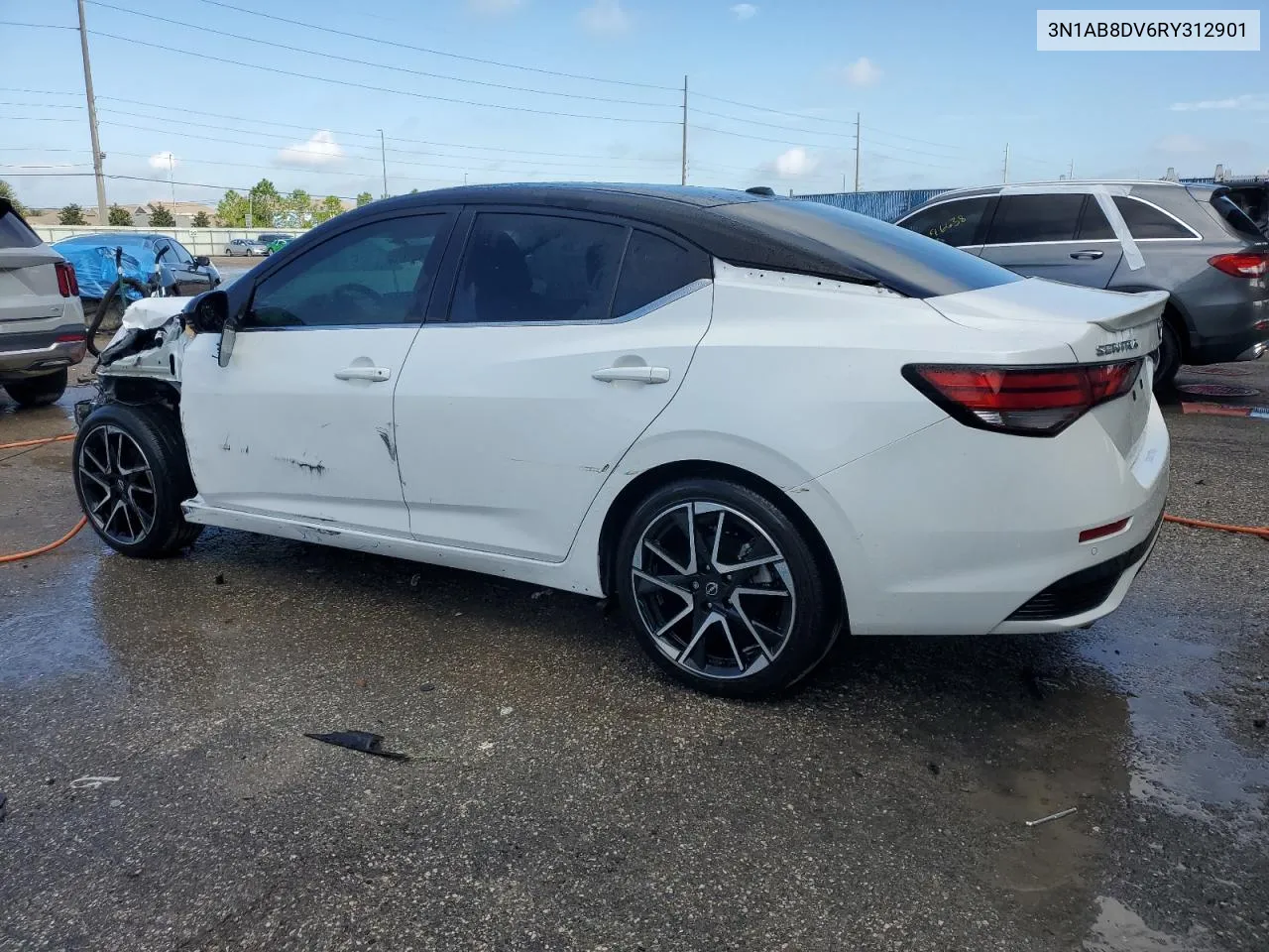 2024 Nissan Sentra Sr VIN: 3N1AB8DV6RY312901 Lot: 72169564