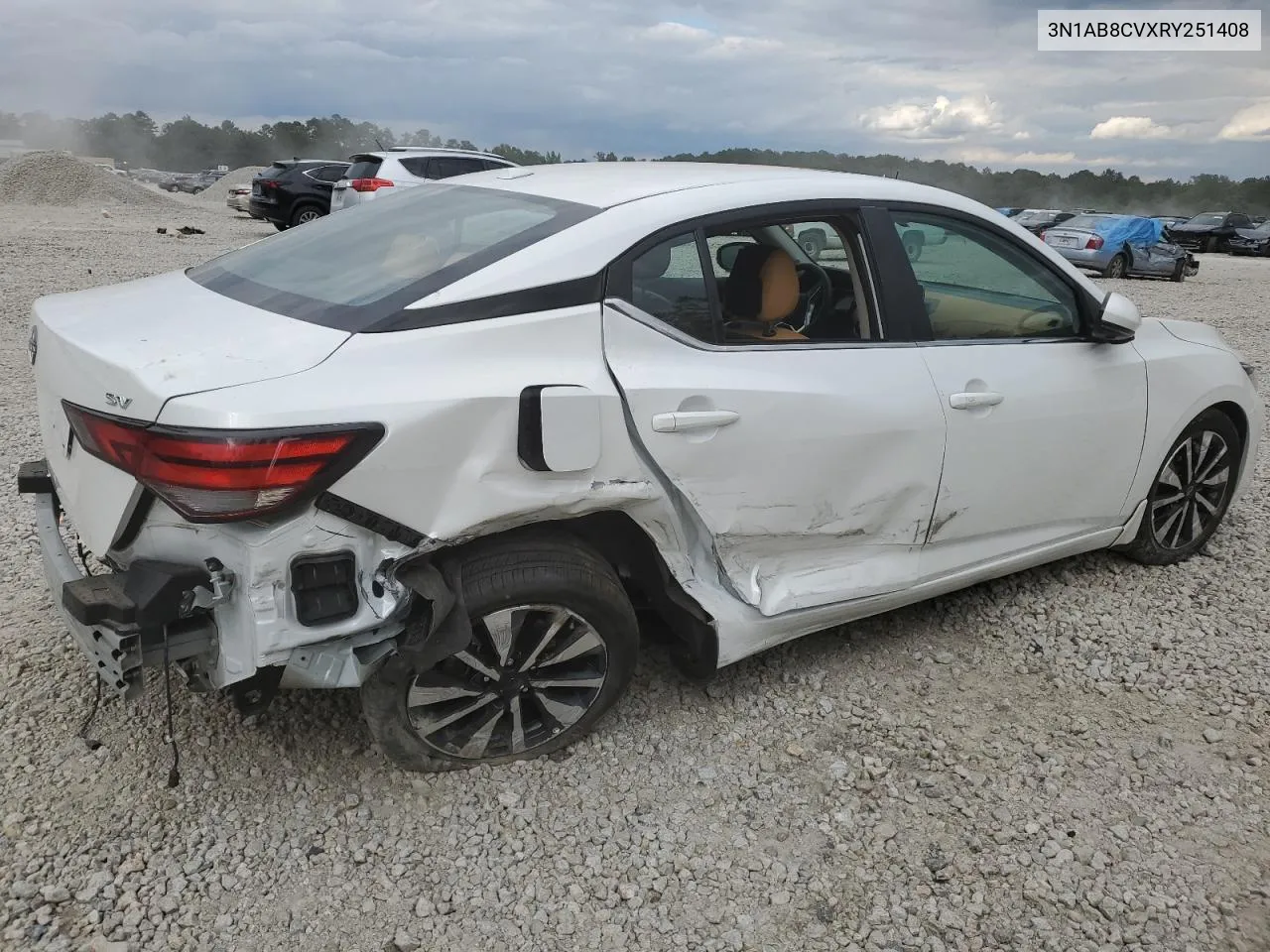 3N1AB8CVXRY251408 2024 Nissan Sentra Sv