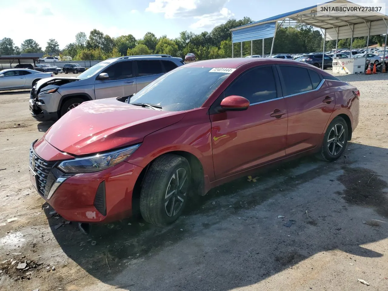 3N1AB8CV0RY273837 2024 Nissan Sentra Sv